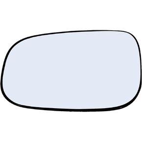 Driver Side Mirror Glass Assembly With Plastic Backing Plate Heated Compatible With Volvo C30, C70, S40, S80, S60, V50, V70