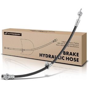 A-Premium Rear Passenger Brake Hydraulic Hose Compatible with Select Subaru Models - Impreza 2013 2014 2015, 2.0L