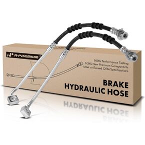 خرطوم هيدروليكي للسائق الأمامي والراكب A-Premium متوافق مع موديلات دودج - داكوتا 1992 1993 1994 1995 1996، RWD - استبدال # 52007937، حزمة من 2 in Kuwait