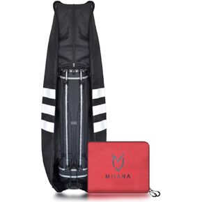 Waterproof nylon fabric outdoor waterproof dustproof folding lightweight golf bag cover