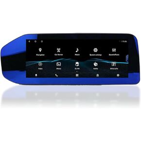 12.3in Blue-ray Touch Screen Car Radio for Lexus ES 2012 to 2018 Android 13 Built-in CarPlay GPS Navigation 4G DSP Plug-and-Play