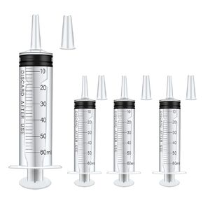 80 Pack 1ml Plastic Syringe Luer Slip Tip with Measurement for Colostrum Collection,Feeding Pets,Oral Dispenser,Individually Wrap without Needle with Cap