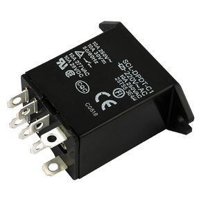 SCL-DPDT-C1 220VAC 10A General Purpose Power Relay DPDT Disinfection Cabinet Microwave Oven Special, Applied to Electric Roller Shutter Shutter