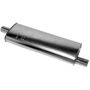 Walker Exhaust Quiet-Flow Stainless Steel 22100 Direct Fit Exhaust Muffler 2.5" Inlet (Inside) 2.5" Outlet (Inside)