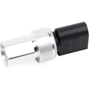 1J0959126 JCCGLOBAL Air Conditioning Refrigerant Pressure Switch Transducer compitable with Audi A3 A4 A5 A6 A8 ALLROAD Q3 Q7 R8 RS4 RS6 S3 S4 S6 S8 TT Porsche 718 911 718 911 718 Cayman Volkswagen