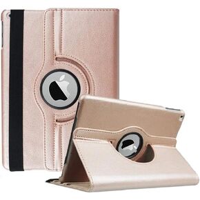 حافظة iPad 2/3/4 - حافظة ذكية بحامل دوار 360 درجة مع ميزة الاستيقاظ/السكون التلقائي لأجهزة Apple iPad 4 وiPad 3 وiPad 2 (أسود)