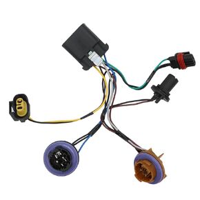 15950809 Headlight Wiring Harness Compatible with Avalanche Tahoe Suburban 2007-2014 Front Right or Left