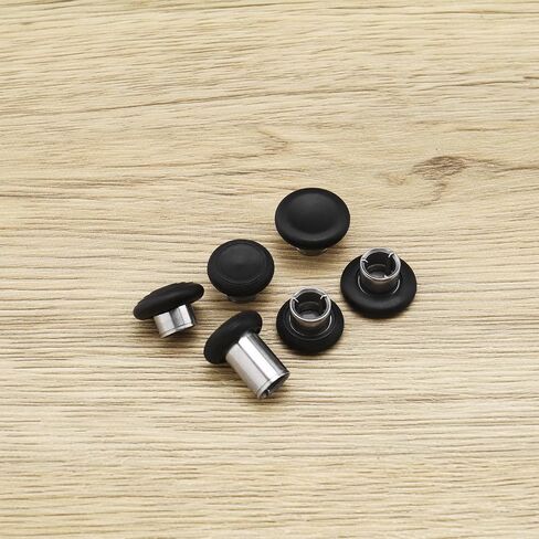 6Pcs Thumbsticks Grip 6-in-1 Swap Magnetic Joysticks Buttons Set Compatible with Xbox One Elite Series 2 Controller Interchangeable Joysticks in Saudi Arabia