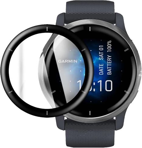 [3 عبوات] واقي شاشة مرن لـ Garmin Venu 2 Plus، [HD Clear] طبقة حماية ناعمة منحنية ثلاثية الأبعاد للساعة الذكية (ليس زجاجًا) [مقاومة فائقة للكسر] in Kuwait