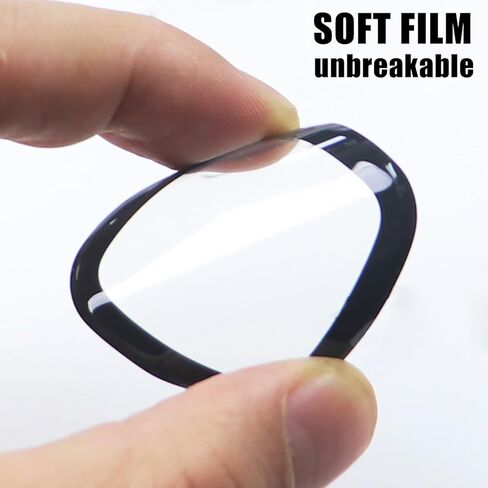[3 Pack] Flexible Screen Protector for Garmin Venu 2 Plus, [HD Clear] 3D Curved Soft Smart Watch Protective Film (Not Glass) [Ultra Shatterproof] in Saudi Arabia