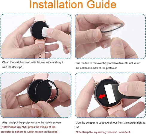 [3 Pack] Flexible Screen Protector for Garmin Venu 2 Plus, [HD Clear] 3D Curved Soft Smart Watch Protective Film (Not Glass) [Ultra Shatterproof] in Saudi Arabia