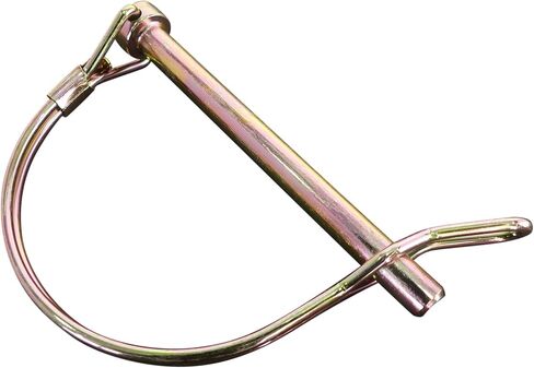 #00846, Double Wire Lock Pin, Hitch Pins 1/4" Dia. x 2 1/2" Long, Round, Tabbed, PTO Pins, Quick-Release, Can Replace a Clevis and Cotter Pin, 3 pcs. in Saudi Arabia
