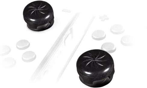 KontrolFreek Eclipse لجهاز Nintendo Switch Joy-Con وSwitch Lite | 2 عصا التحكم للأداء | 2 محدب منخفض الارتفاع | أسود in Kuwait