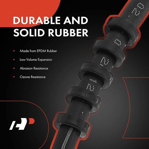 خرطوم هيدروليكي للسائق الأمامي والراكب A-Premium متوافق مع موديلات دودج - داكوتا 1992 1993 1994 1995 1996، RWD - استبدال # 52007937، حزمة من 2 in Kuwait