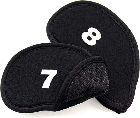 AUEAR, Golf Head Covers Neoprene Iron Putter Headcovers Set Fit All Brands in Saudi Arabia