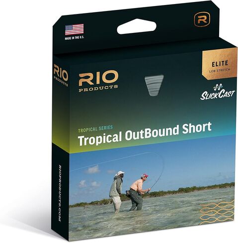 Rio Elite Tropical Outbound Short Saltwater Fly Line, Cast Large Flies for Long Distances, Floating in Saudi Arabia