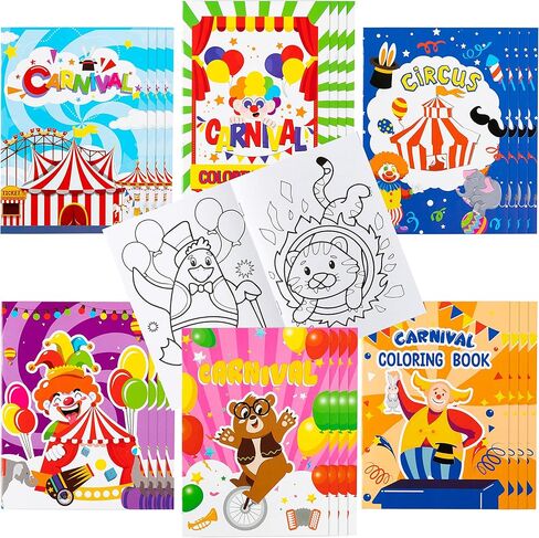 JAPBOR Western Cowboy Coloring Books - 24PCS Mini Wild West Theme Activity Color Book Bulk for Kid Party Favors, Cowgirl Horse Small Colouring Pages for Birthday Gifts Class Drawing Painting Game in Kuwait