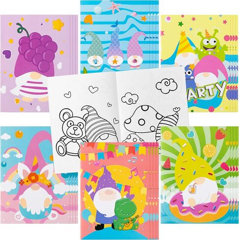 JAPBOR Western Cowboy Coloring Books - 24PCS Mini Wild West Theme Activity Color Book Bulk for Kid Party Favors, Cowgirl Horse Small Colouring Pages for Birthday Gifts Class Drawing Painting Game in Kuwait