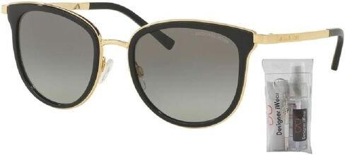 نظارات شمسية مايكل كورس MK1010 ADRIANNA I مربعة للنساء + حزمة مع مجموعة العناية بالنظارات من Designer iWear in Saudi Arabia