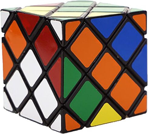 Master Square Puzzle Magic Cube Twisty Toy Gift Irregular Brain Tester Black in Kuwait