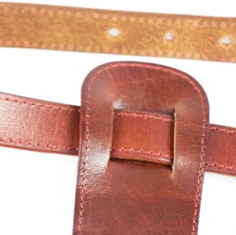 Leather Dog Harness No Pull Design Genuine Leather Durable Strong Pet Harness with Adjustable Straps Easy Control Pet Vest (M) in Saudi Arabia