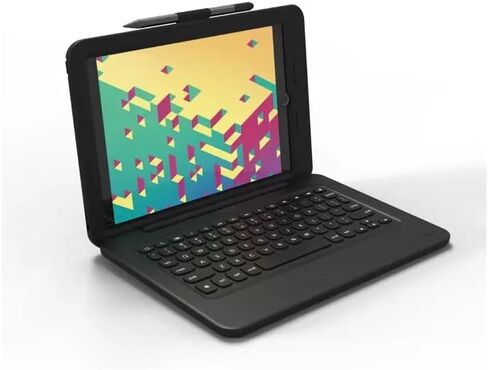 ZAGG Rugged Pro Connect for Apple iPad 10.2" | Water Resistant, Keyboard & Case Combo w/Interlocking Keys - Black in Saudi Arabia