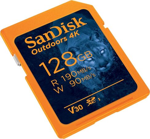 SanDisk 64GB 2-Pack Outdoors 4K SDXC UHS-I Memory Card (2x64GB)- Up to 170MB/s, C10, U3, V30, Trail Camera SD Card - SDSDXW2-064G-GN6V2 in Saudi Arabia