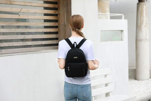 AOTIAN Mini Lightweight Backpack Durable Travel Hiking Women and Girls Small Daypack, 7 Liters Black in Saudi Arabia
