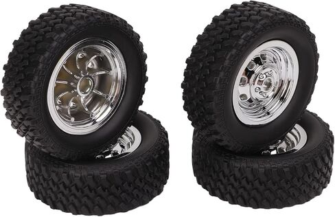 VGEBY 4 قطع RC إطار عجلة السيارة، المطاط RC لعبة سيارة استبدال الإطارات التحكم عن بعد سيارة ترقيات التحكم عن بعد والتطبيق بطاريات السيارات التي تسيطر عليها MN78 112 RC سيارات لعبة الإطارات in Saudi Arabia