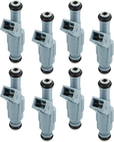 0280155715 Fuel Injectors Mushan Fuel Sprayer Replacement fit for Dodge Dakota Durango Ram 1500/2500/3500 1996-1999, F250 F350 Mustang Cobra Mustang GT,For Chevy Corvette Impala Camaro (8Pcs) in Kuwait