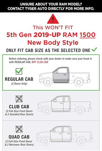 قضبان Nerf مقاس 4 بوصات من MaxMate متوافقة مع 2009-2018 Dodge Ram 1500؛ 2010-2024 2500 3500؛ 2019-2024 Classic | Reg Cab | WB2D41117 | لوحات تشغيل القضبان الجانبية in Kuwait