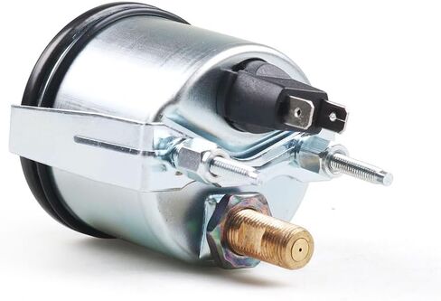 Dyno Racing 2" 52mm Mechanical Oil Press Gauge 0-10 Bar/0-150PSI Oil Pressure 12V Press Gauge Yellow Light Car Meter NPT1/8 in Kuwait