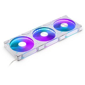 Phanteks D30-140 DRGB PWM Fan 3Pack, Reverse Airflow Model, Premium D-RGB Performance Fans, Halos Lighting Effect, ARGB/DRGB Lighting, Daisy-Chain Fan Linking System, 3Pack (Black) in Saudi Arabia
