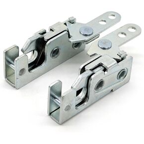 R4-10-12-201-10 Concealed Panel Closing Auto Toggle Clamp Latch Revolving Door Latch Lock 1Pcs(Silver) in Saudi Arabia