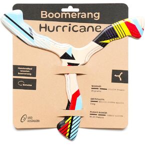 خشب Boomerang إعصار V2 | ترجع يدويًا بومرانج | تصميم سهل الرمية للمبتدئين | لعبة المرح في الهواء الطلق | رقيقة وخفيفة الوزن وآمنة لاستخدام الفكرة | مناسبة ل 14+ in Saudi Arabia