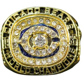 CLASSIC SERIES 1985 CHAMPIONSHIP RING Bear # Rarity Luxury Commemorative Sports Fan Detail Gift - Glory Collect Various Festivals Occasions with Sandalwood Box in Saudi Arabia