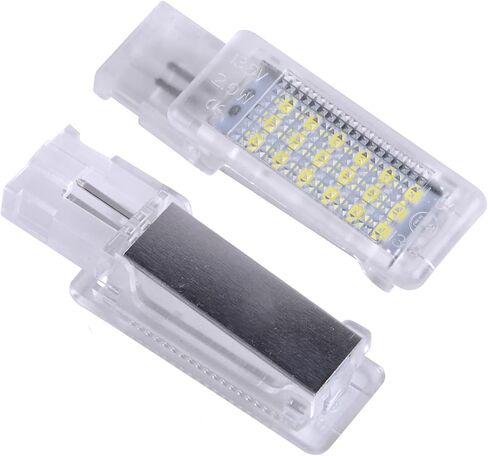 LED Footwell Under Door Glove Box Lights Interior Interior Trunk Mights مع VW Golf MK7 7.5 GTI Jetta MK5 MK6 ، OEM Presection Error Free - 2pcs (Red) in Kuwait