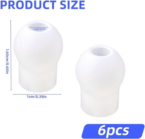 6pcs سماعة سماعة الأذن تتوافق مع MDF & Eko & ADC ، وتفوق سماعات الأذن من سماعات الأذن السيليكون في سماعات الأذن للسيليكون. in Saudi Arabia