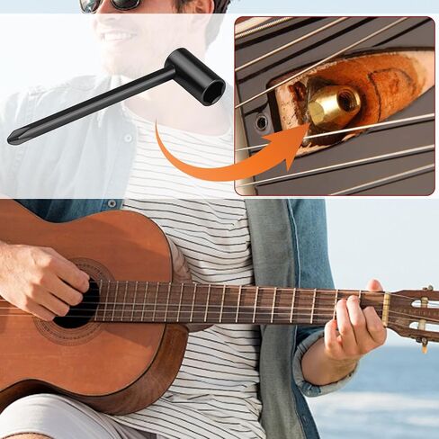Guitar Truss Rod Wrench 5/16" (8mm) Metal Guitar Adjusting Wrench Guitar Neck Repair Accessories for Adjusting Guitar Necks & Replacing Guitar Parts in Saudi Arabia