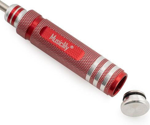 Musiclily Pro Hardened Steel 6.35mm 1/4 Inch Hex Socket Box Wrench Nut Driver for Guitar Bass Truss Rod Adjustment in Saudi Arabia
