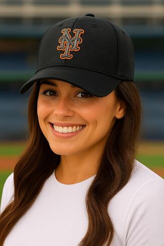 NY Mets Mets Black MVP HAT Classic Team Team مرخص رسميًا in Saudi Arabia