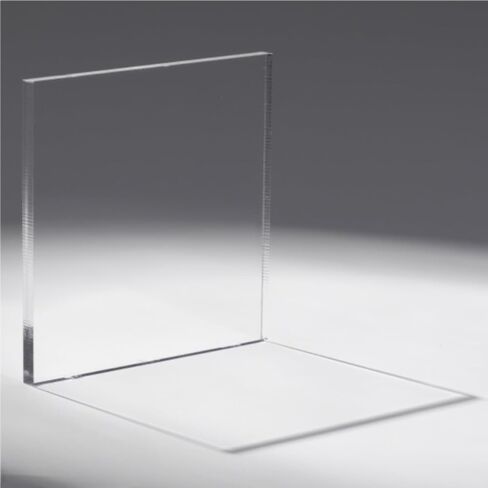 ورقة البلاستيك الاكريليك plexiglass - 1/4 "سميكة - شفافة واضحة - أحجام mulitiple متوفرة للحرف اليدوية ، diy والاستبدال الزجاج (1 قطعة ، 24" × 48 ") in Saudi Arabia