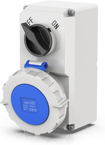Mechanical Interlock B Surface Mounted Switch with Socket 16-63A IP67/44(16A 3P IP44) in Saudi Arabia