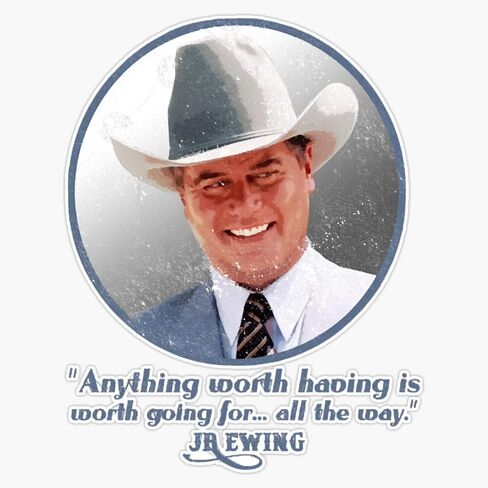jr ewing quote ، ملصق المصد المصد بالضيق صائق 5 بوصات in Saudi Arabia