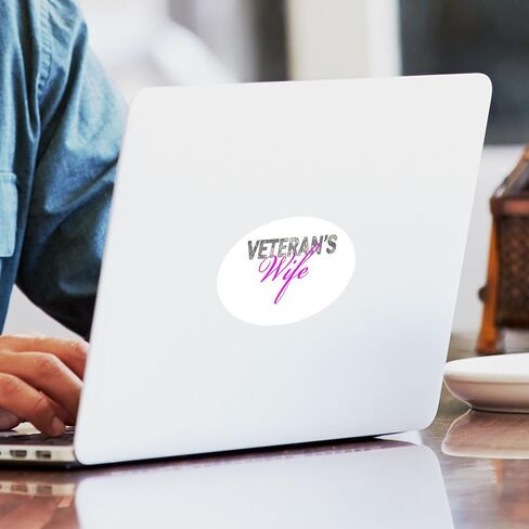 CafePress ACU Army Vet Wife Sticker Oval Car Bumper Sticker in Saudi Arabia