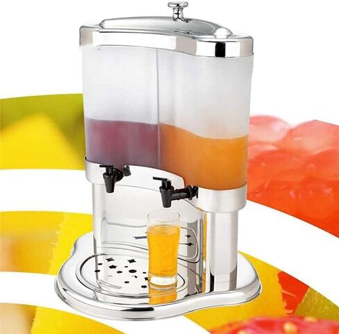 TIST Beer Drinks Dispenser Beer Dispenser, Beer Bucket Beer Dispenser 10L Large Capacity Beverage Juice Dispenser Frosted Bucket Party Beer Dispenser Home Bar Cask Ale Dispenser in Saudi Arabia