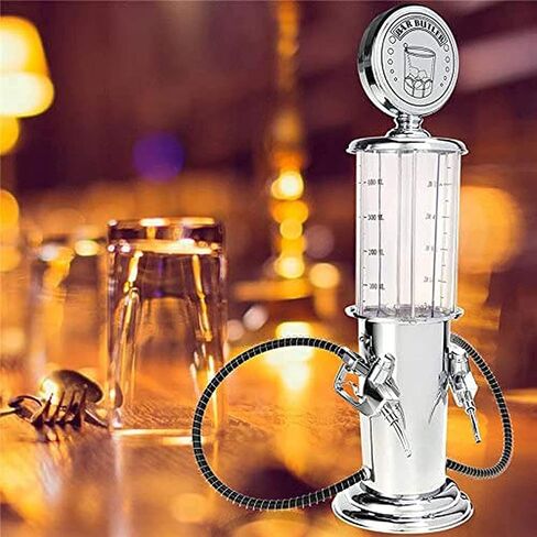 موزع مشروبات البيرة موزع المشروبات ، موزع البيرة ، دلو البيرة 1.5L بيرج برج البيرة ، موزع مع 2 صنبور ، سهلة تنظيف البار المنزلي كاسك البيرة (بندقية واحدة) in Saudi Arabia