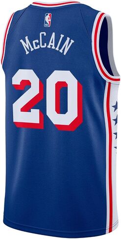 Jared McCain Philadelphia 76ers NBA Kids Youth 8-20 Blue Icon Edition Swingman Jersey in Saudi Arabia
