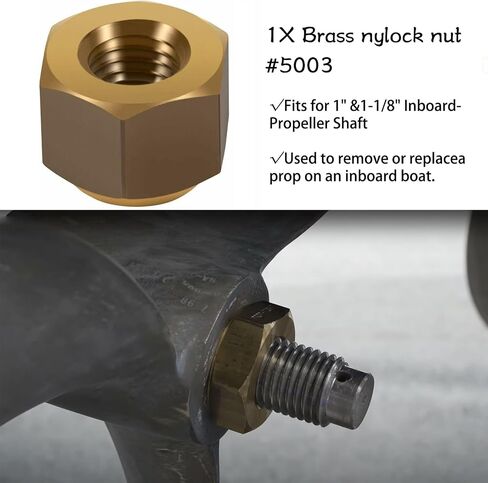 5008 inboard Prop Nut Kit مع دبوس جديد وبدء قوارب الجودة للمفاتي in Saudi Arabia