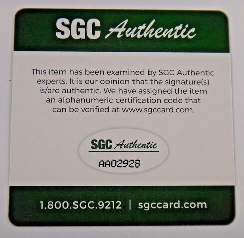 بيل ديكي جو مكارثي وقعت صورة صحيفة Cut SGC Authentic COA - Baseball Slabbed بطاقات موقعة in Saudi Arabia